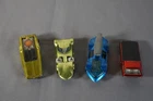 Lot of 4 Vtg Hot Wheels Redline 1967 Deora Whip Creamer Rocket Bye Baby Twinmill