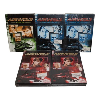 Airwolf DVD Serie Sammlung Staffel 1 2 3 Season One Two Three 5 Boxen