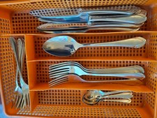 WMF Cromargan Besteckset &ndash; 24-teilig f&uuml;r 6 Personen &ndash; Vintage / 70er Jahre