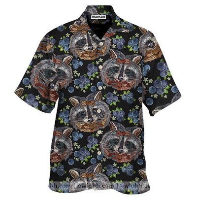 Amazing Raccoons Unisex Hawaiian Shirt