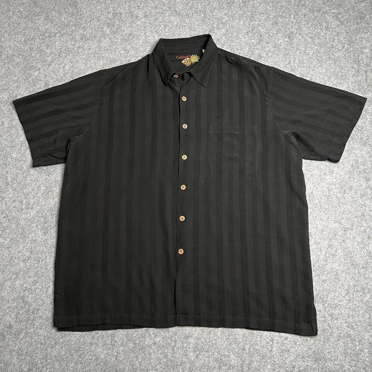 Chemise Caribbean Joe Homme - 4XB - Manches Courtes - Multicolore - Neuve Avec étiquettes