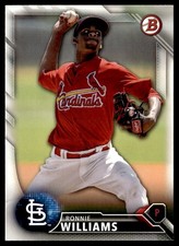 2016 Bowman Draft Picks & Prospects Ronnie Williams St. Louis Cardinals #BD-163