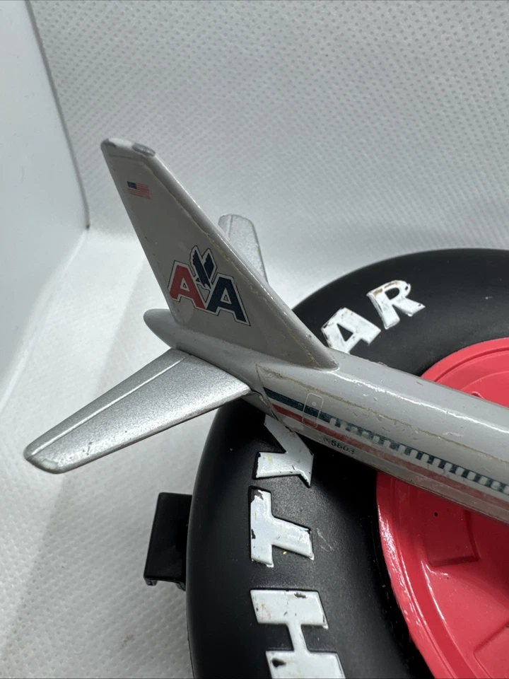 "Avión diecast American Airlines Boeing 6"" juguete de REALTOY de colección" Foto 3 de 4