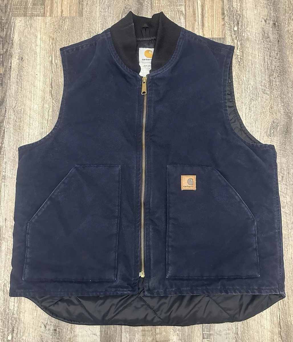 Carhartt Duck Vest In Men's Coats & Jackets for sale | eBay