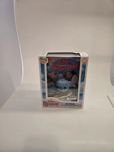Funko Pop! Disney Lilo & Stitch VHS Covers Amazon Exclusive Stitch #08 Great!