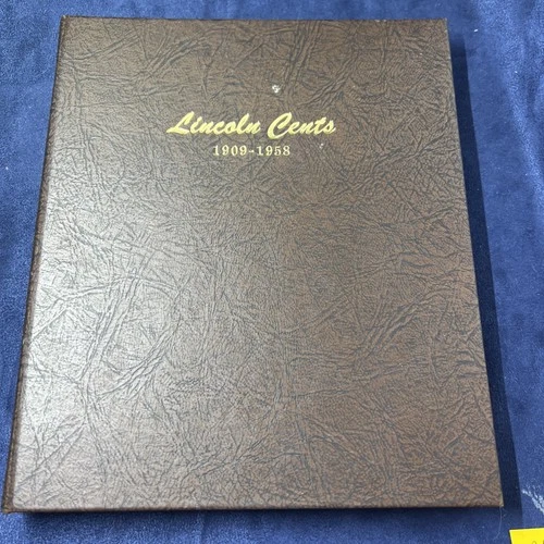 LINCOLN CENTS 1909-1958 ALBUM |  (51) COINS | LOT Z-341
