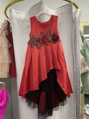 Kids Red Elegant Dress