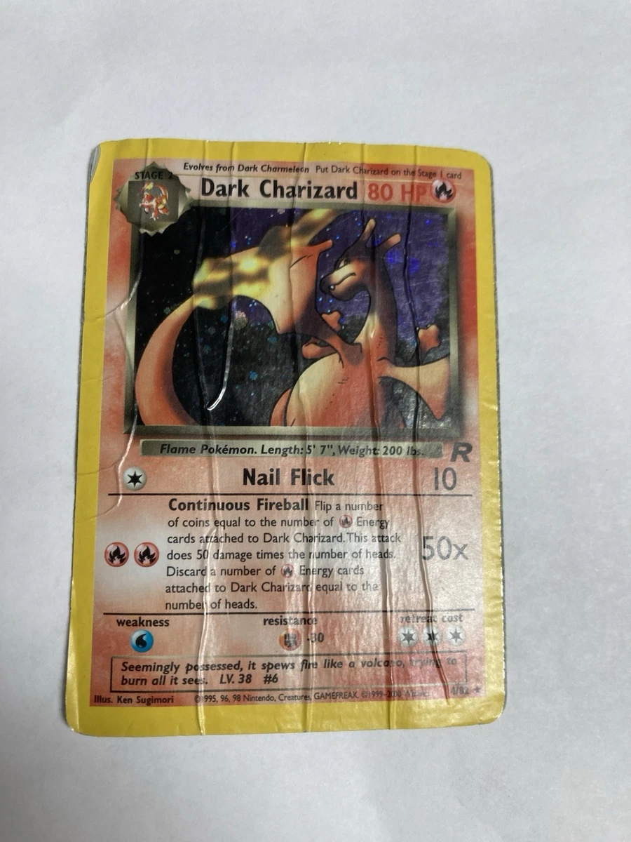 Preços baixos em Cartões individuais de Pokémon Darkness Charizard