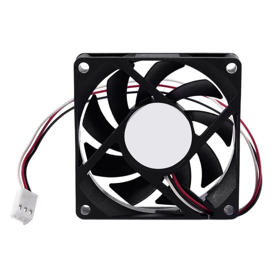 1 PCS Computer Case Cooler Fan PC CPU Cooling Cooler Fan 3PIN 12V 7CM 70MM J7N7 - Image 2 of 4