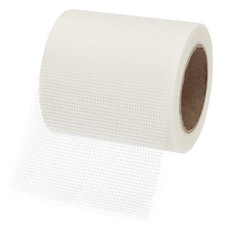 6 Inch x 82 Feet Fiberglass Adhesive Drywall Repair Mesh Tape 10 Mesh White
