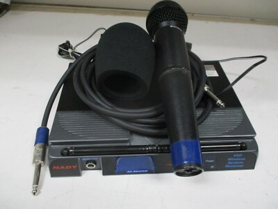 NADY XL-201 SERIES VHF HAND HELD Wireless Microphone System with Cable - # 2