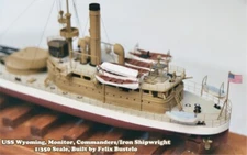 1/350 ISW 4163 USS Florida BM-7  Arkansas Class Mon  Resin & PE Brass Model Kit 