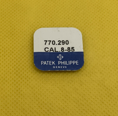 PATEK PHILIPPE 8-85 770.290 Sealed Mainspring  NOS