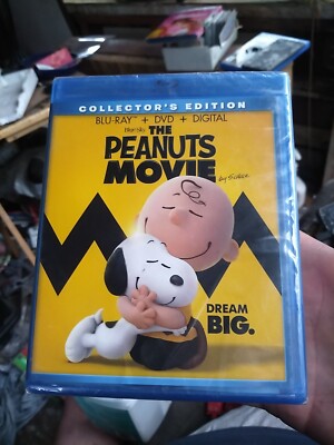 The Peanuts Movie Blu Ray Disc 2015 Also Incl Dvd Digital Hd 