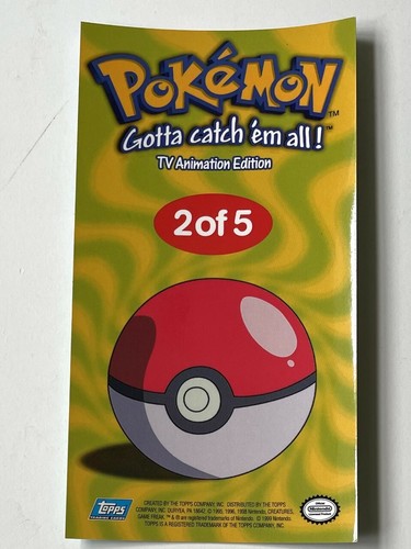 Pokemon Topps TV Animation Edition - Jumbo - You Choose - Near Mint - Holo - Picture 5 of 21