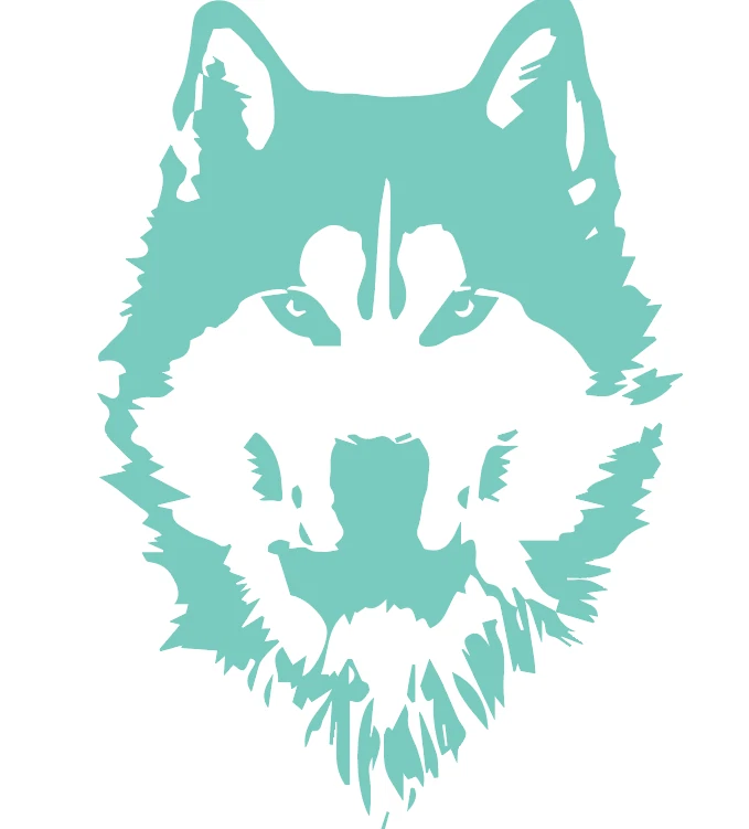 Calcomanía adhesiva de vinilo Wolf personalizada para ventana de coche/camión portátil personalizada Foto 2 de 4