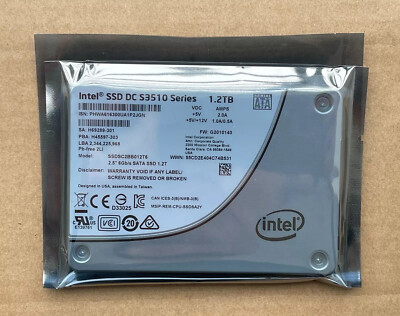 Intel SSD DC S3510 Series 1.2TB 2.5'' SATA III MLC SSD 6Gb/s SSDSC2BB012T6 SSD
