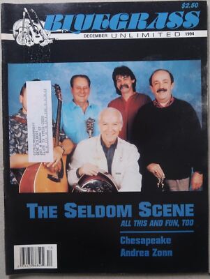 1994 BLUEGRASS UNLIMITED DECEMBER THE SELDOM SCENE CHESAPEAKE ANDREA ZONN M1-32