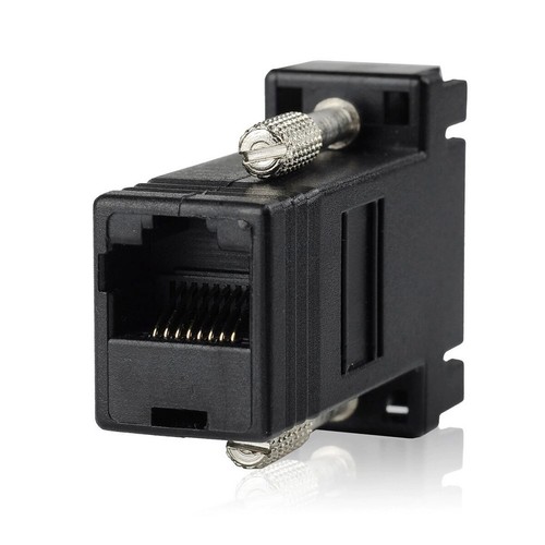 2 X VGA Male To RJ45 FEMALE Network CABLE Cat5e 6 Ethernet Extend Video Over Net - Picture 5 of 6