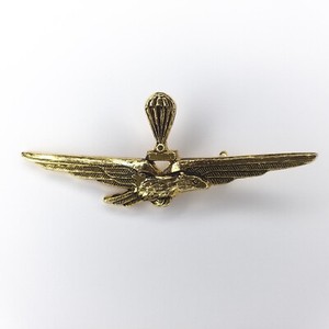 WWII Italy Fascist Paratrooper Air Force Wings Pin Badge WW2