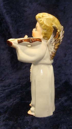 NAPCO ANGEL PLAYING VIOLIN ~ CX281WC ~ 5” ~ Porcelain ~ - Picture 2 of 5