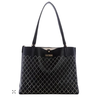   GUESS Amara Amara Society Carryall Black NWT    