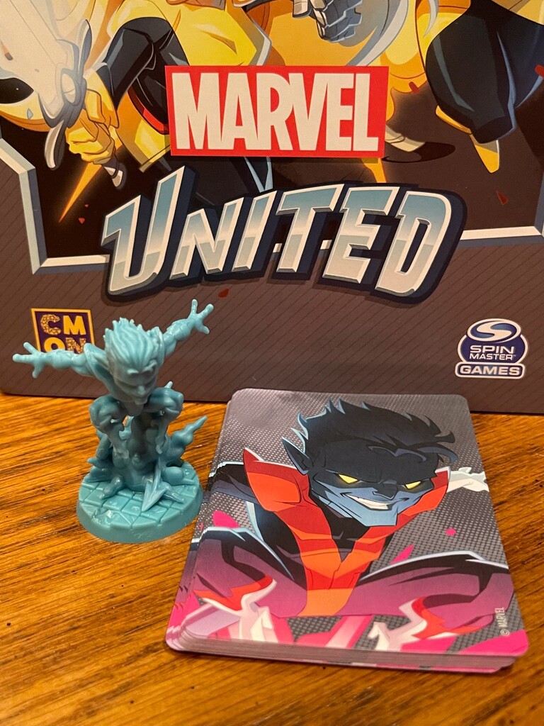 CMON MARVEL UNITED X-MEN Kickstarter Exclusive NIGHTCRAWLER CMON MARVEL UNITED X-MEN Kickstarter Exclusive NIGHTCRAWLER