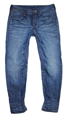 G-Star Herren Jeans Hose A CROTCH TAPERED Baggy W30 L32 blau gstar raw denim *
