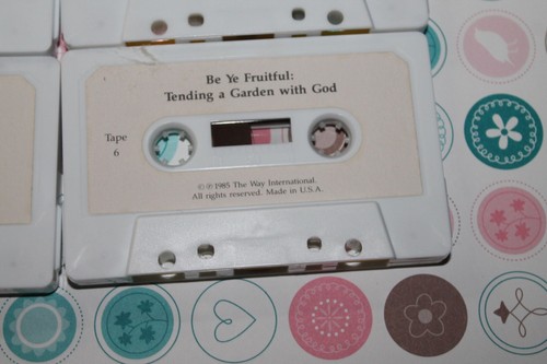 Way Int. Tending a Garden with God Class 1985, Set of 6 Cassettes NOS - Picture 8 of 9