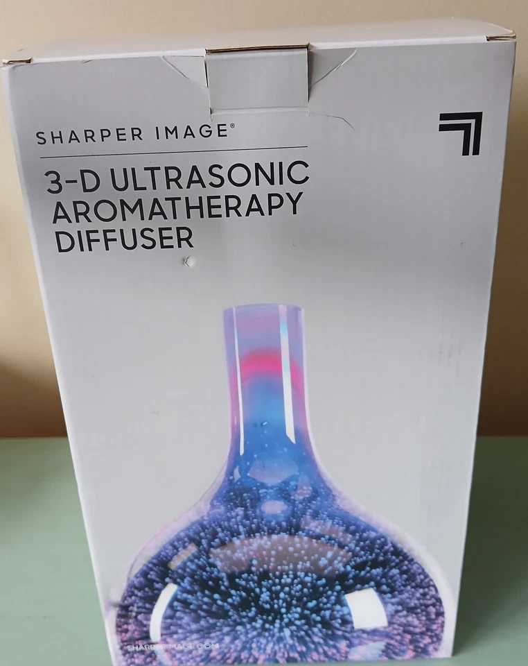 Sharper Image 3-D Ultrasonic Aromatherapy Diffuser New - Image 2 of 4