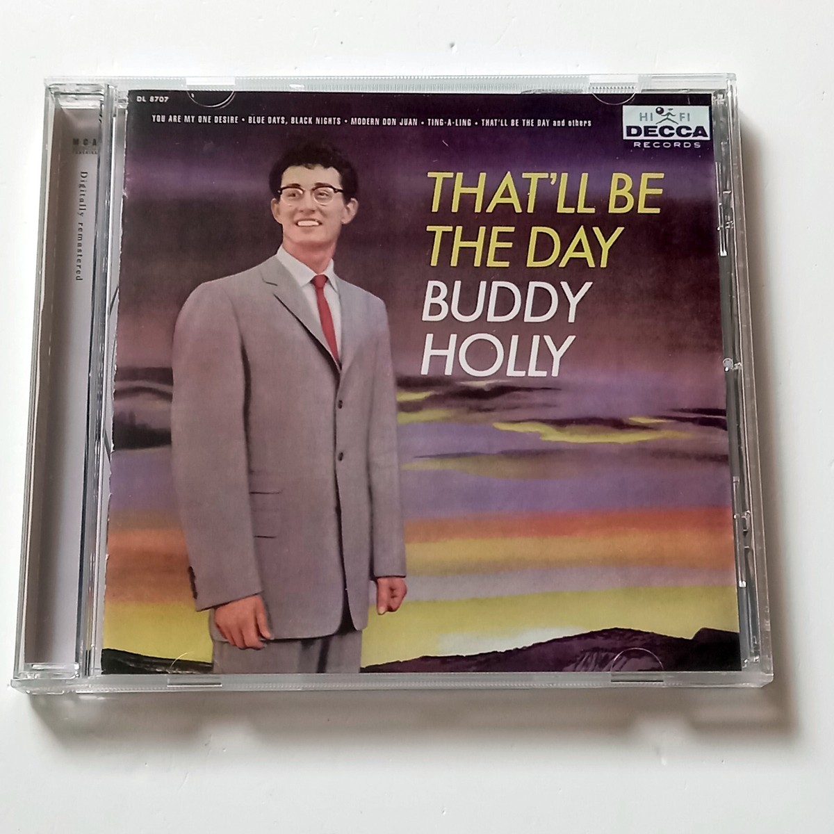 BUDDY HOLLY ‎– THAT'LL BE THE DAY (1958) CD ALBUM REISSUE MADE IN