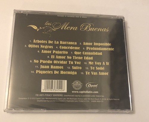El Coyote y Su Banda Tierra Santa Las Mera Buenas CD New - Picture 2 of 3