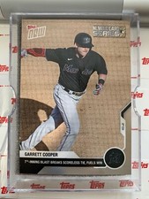 2020 TOPPS NOW #358 GARRETT COOPER MIAMI MARLINS🔥SSP PRINT RUN 198