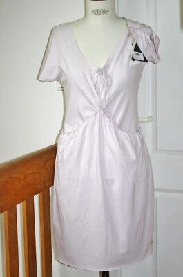 robe LE COQ SPORTIF - viscose coton élasthanne - S - 36-38 - lilas - style sport - Photo 1/4