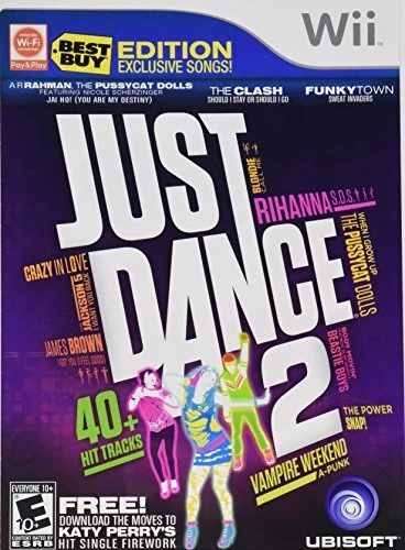 Just Dance 2 Best Buy Edition w/ 3 Extra Songs - Game GGVG The Cheap Fast  Free