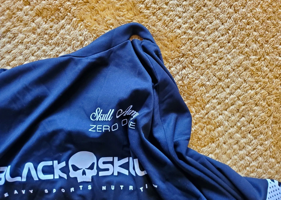 CAMISETA BLACK SKULL ARMY ZERO NEGRA ORIGINAL XL POLIAMIDA NEGRA BRAND NEW NUEVA - Imagen 3 de 3