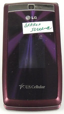 LG Wine UX280 - Wine Red  U.S. Cellular  CDMA Cellular Flip Phone