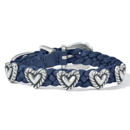 Brighton Seil Herz Zopf Bandit Armband Stil 07475D Französisch Blau Neu mit Etikett $ 58 - Bild 1 von 3