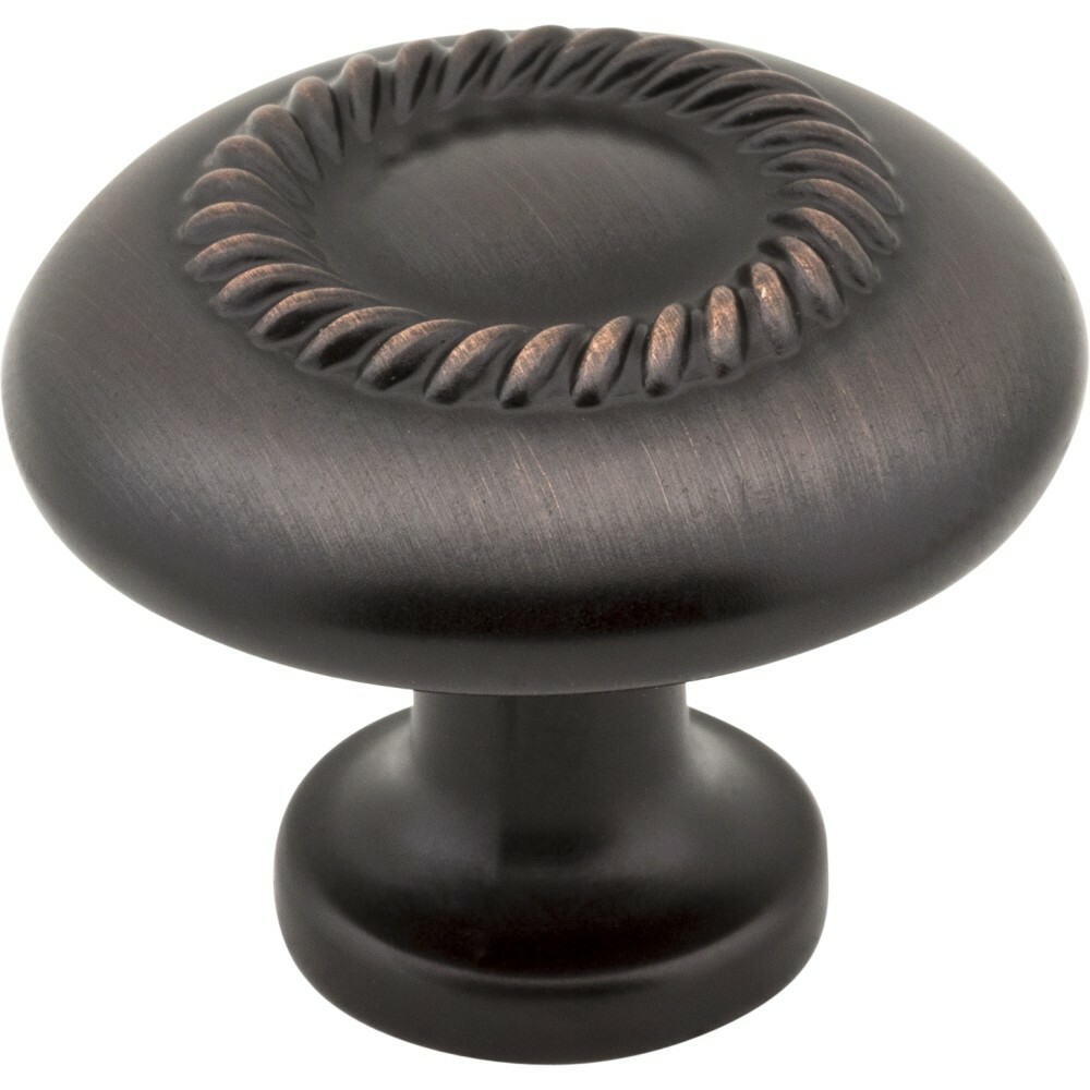 Oil Rubbed Bronze Kitchen Cabinet Rope Knob Vanity Knobs Drawer Pulls Z118-DBAC