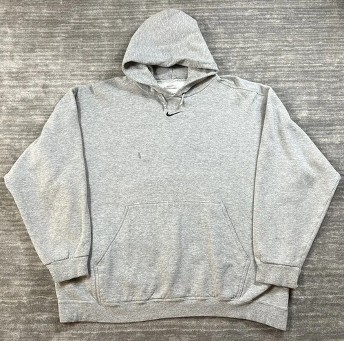 Vintage 90s Nike Center Swoosh Hoodie XL Gray – St. John's Institute (Hua  Ming)