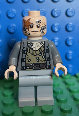 Lego Bootstrap Bill minifigure Pirates of the Caribbean 4184. No Hat! Rare