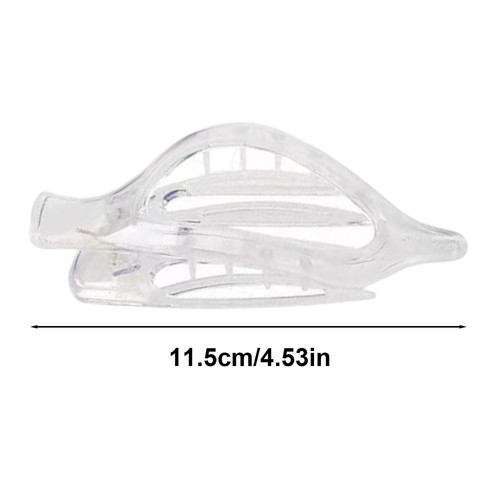 6X Women Girl Summer Flat Hair Clips Lay Down Claw Clip French Concord Hair Clip - Picture 8 of 14