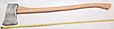 TRUE TEMPER 5 lb. Vtg.  Axe , 4-11/16" Wide Bit, 7-1/2" Bit to Pole, 35-1/2" Lg