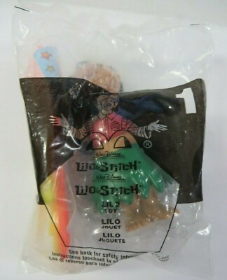 Vintage 2002 LILO & STITCH ''LILO'' Toy Doll Figurine NEW IN PKG McDonald's Toy