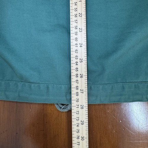 VINTAGE GAP Green Size Medium Cotton Army Anorak Parka Pullover Jacket Hoody 90s - Picture 10 of 11