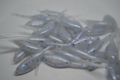 Southern Pro Hot Grubs Southern Pro Stinger Shad 2 Grub Lures - 25-Pack, Pink Panther Color (SS28) Shad Lures - Foto 8
