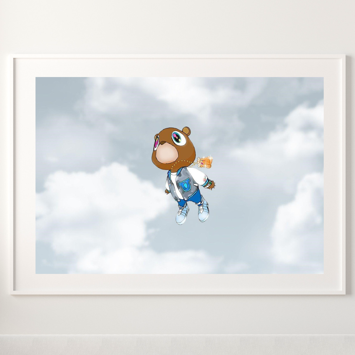 Kanye West Graduation Era Poster A4 A3 A5 6x4 Picture Print Wall