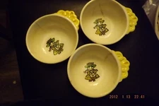 Metlox Poppytrail-HAPPY TIME INDIVIDUAL SOUP SERVER LUG BOWL