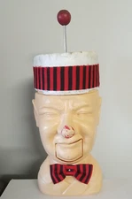 Vintage Poynter Products Extremely Rare W.C.Fields Open Mouth Gag Toy  WORKS