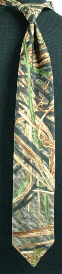 Mossy Oak Breakup, Shadowgrass, Max4, Winter, AP 男式 儿童 漂亮 领带 — 第 3/4 张图片